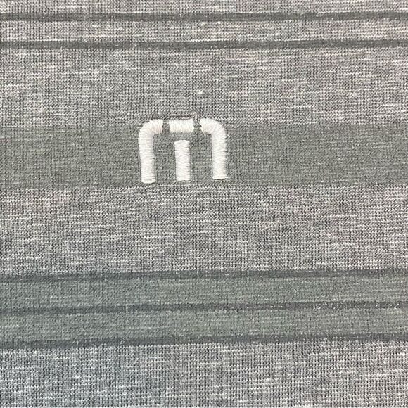Travis Mathew Gray Tone Short Sleeve Polo Size Medium - Picture 8 of 13